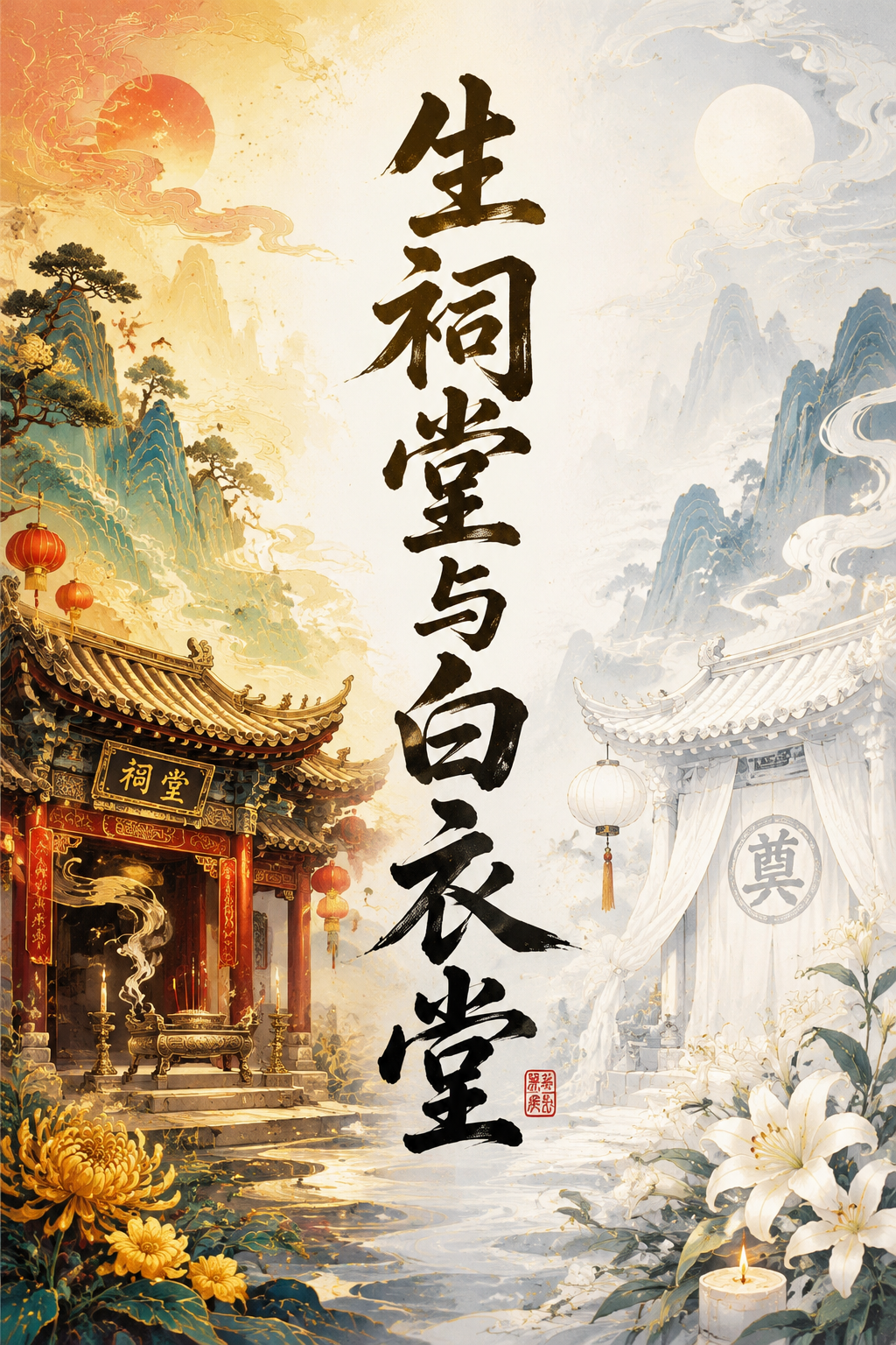 生祠堂与白衣堂