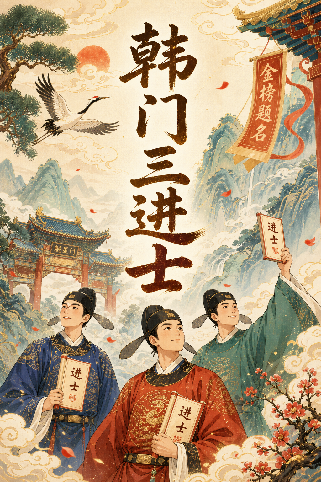 韩门三进士