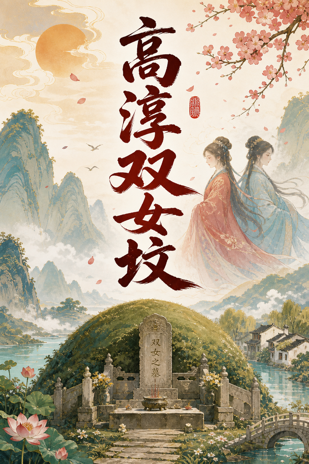 高淳双女坟