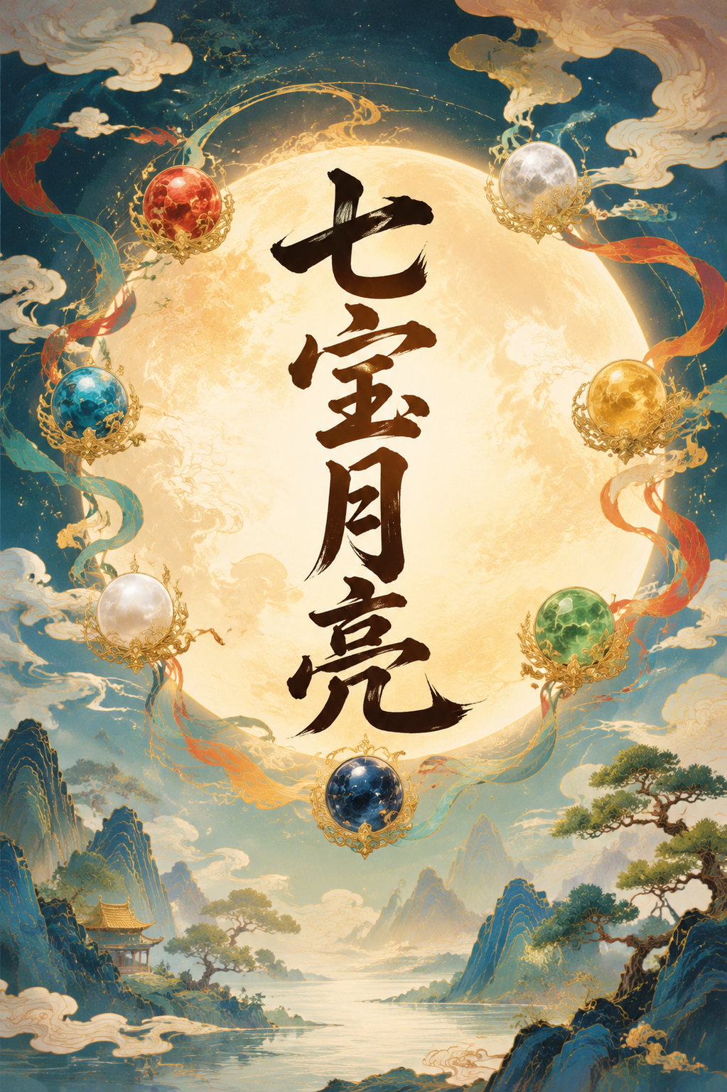 七宝月亮