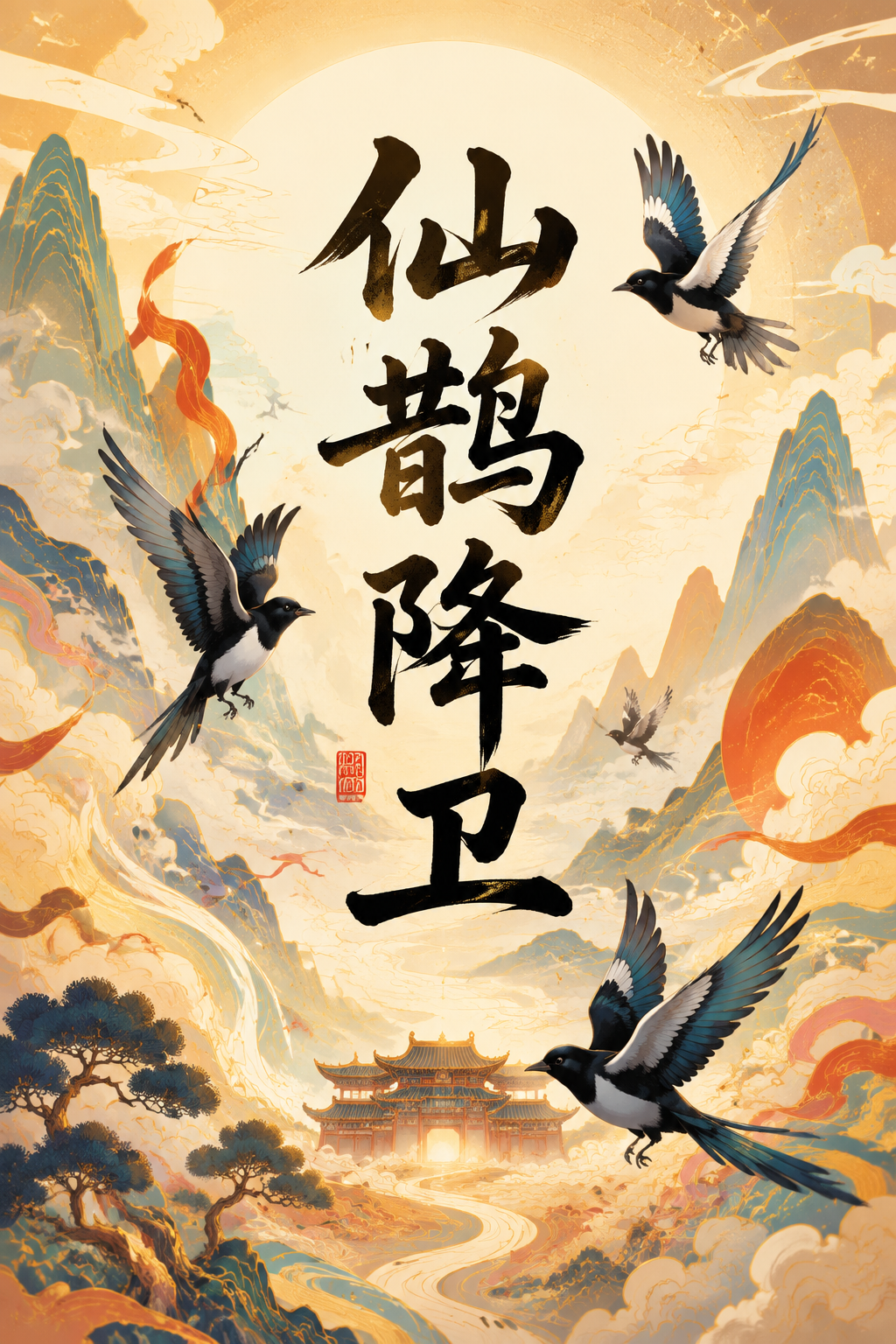 仙鹊降卫