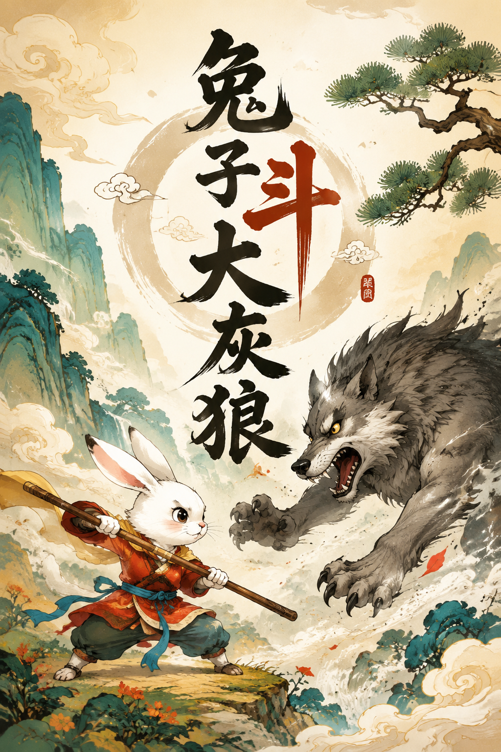 兔子斗大灰狼
