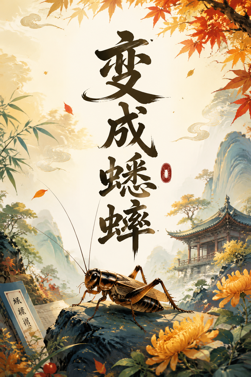 变成蟋蟀