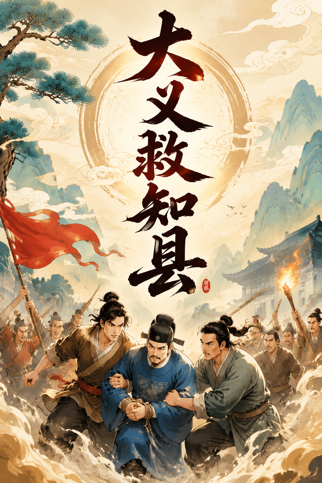 大义救知县