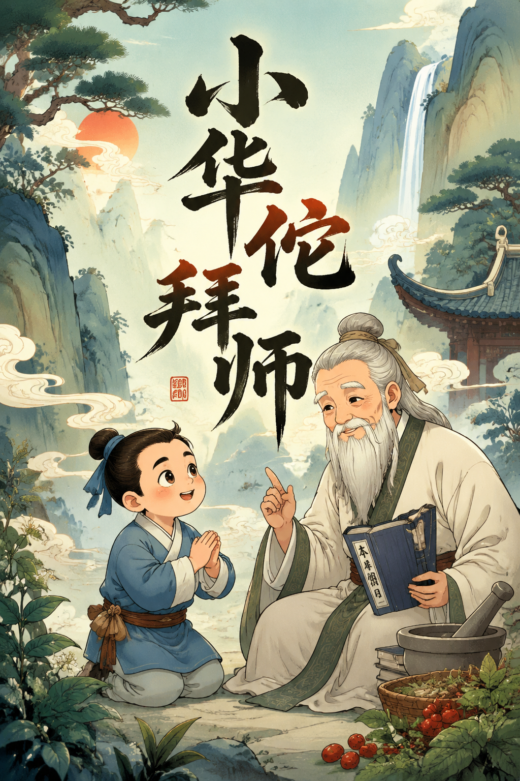 小华佗拜师