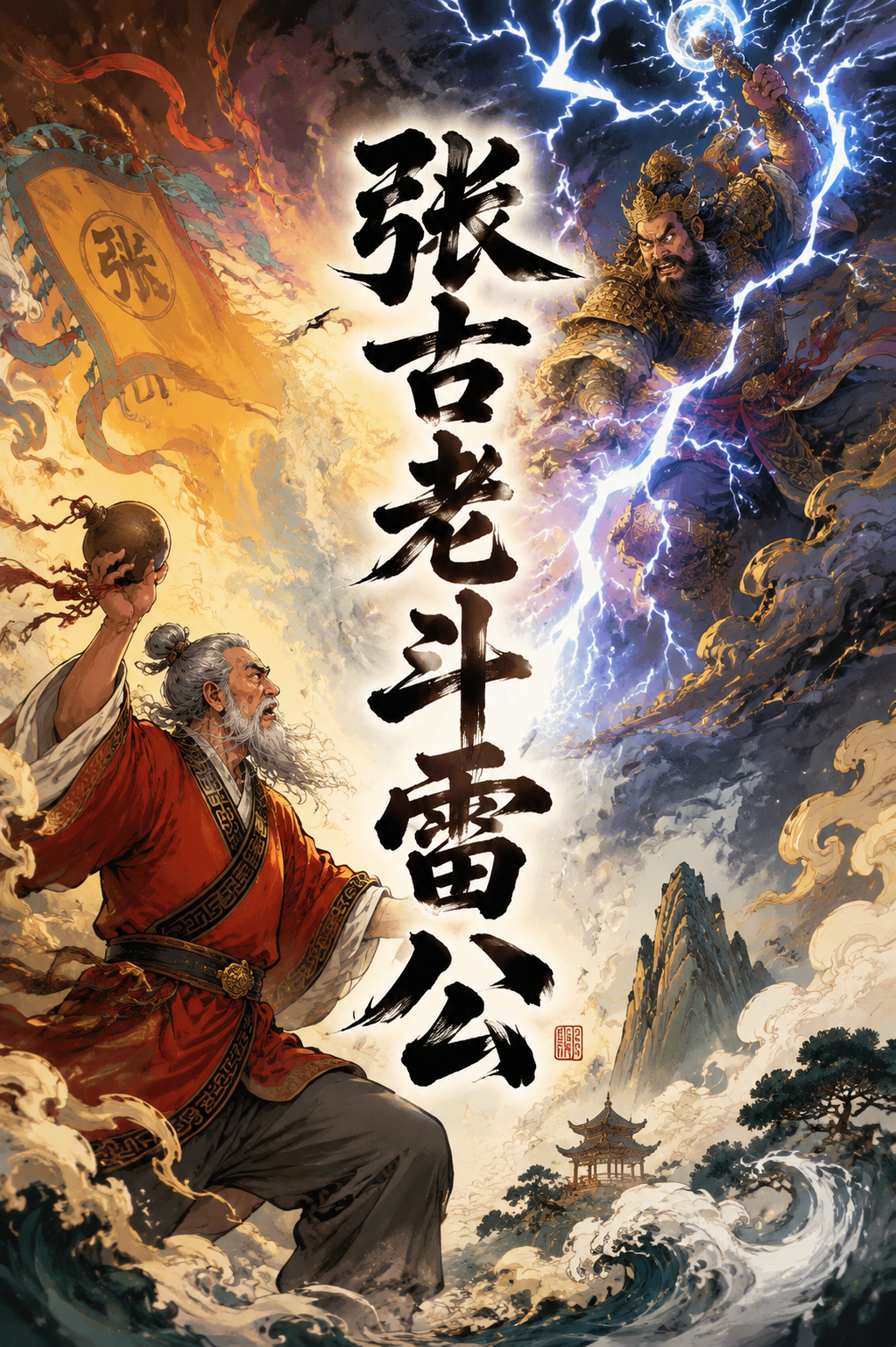 张古老斗雷公