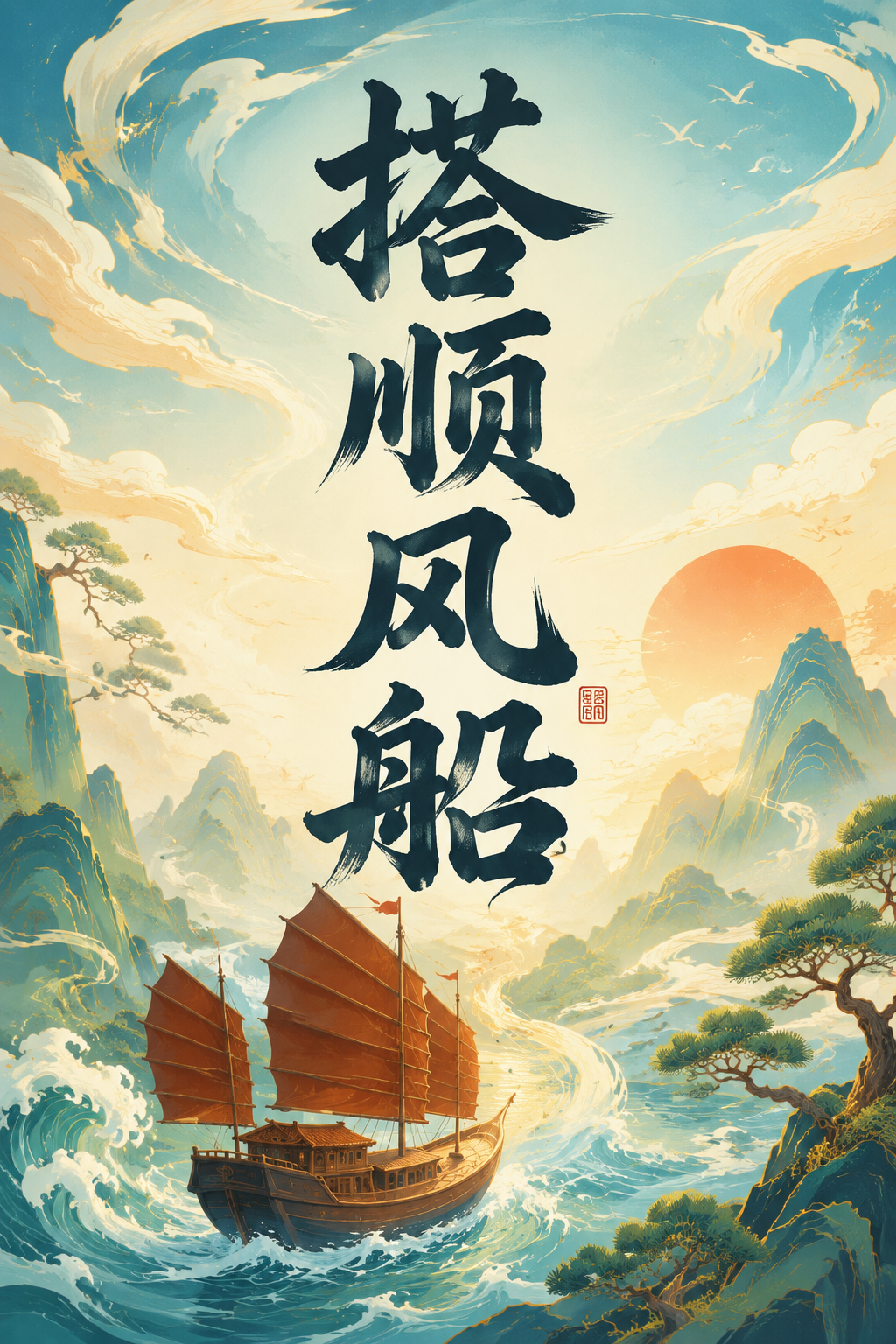 搭顺风船