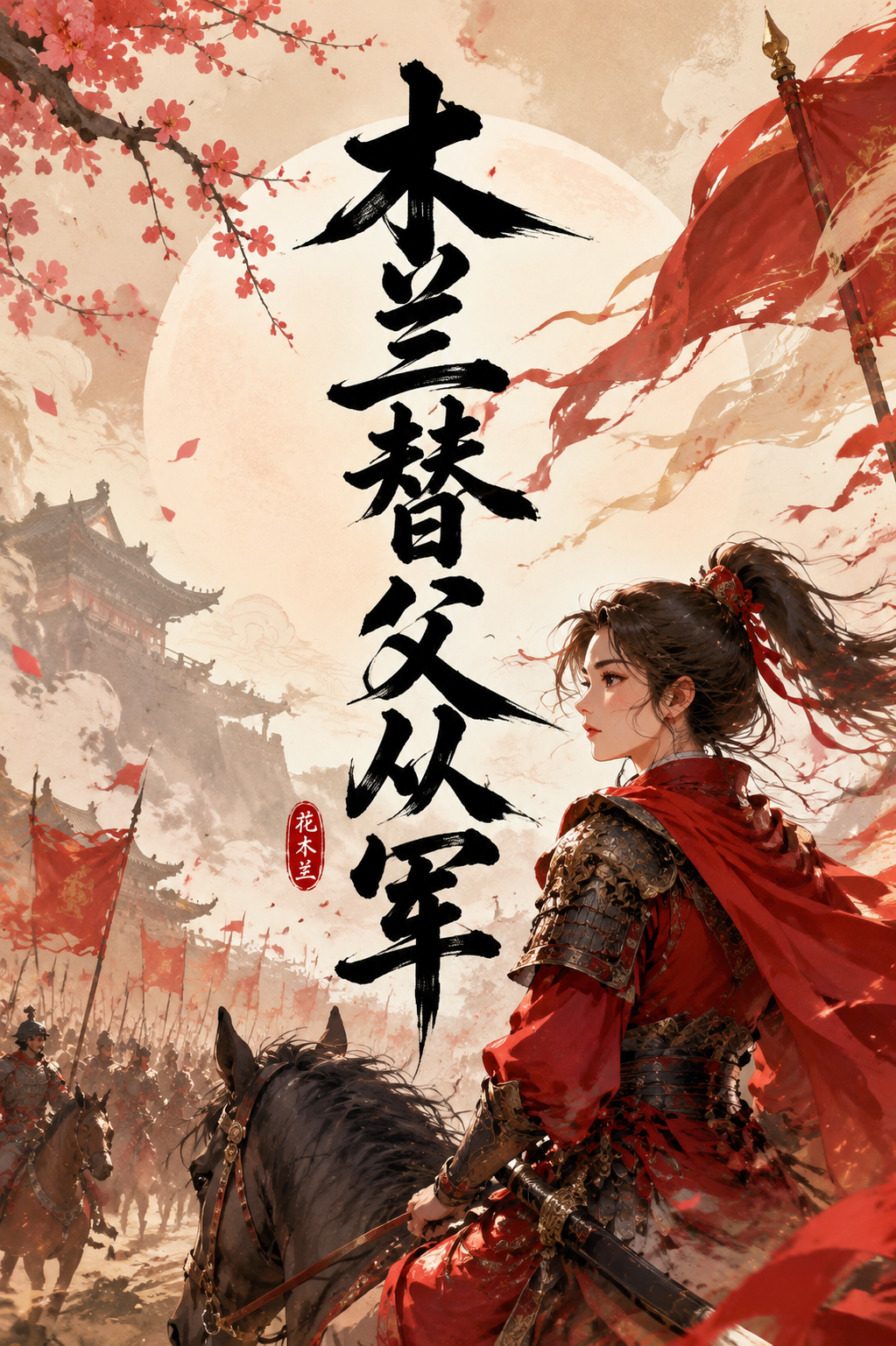 木兰替父从军