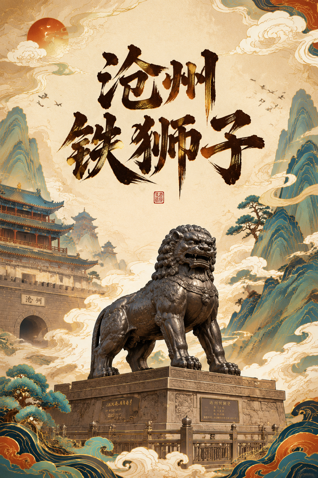沧州铁狮子