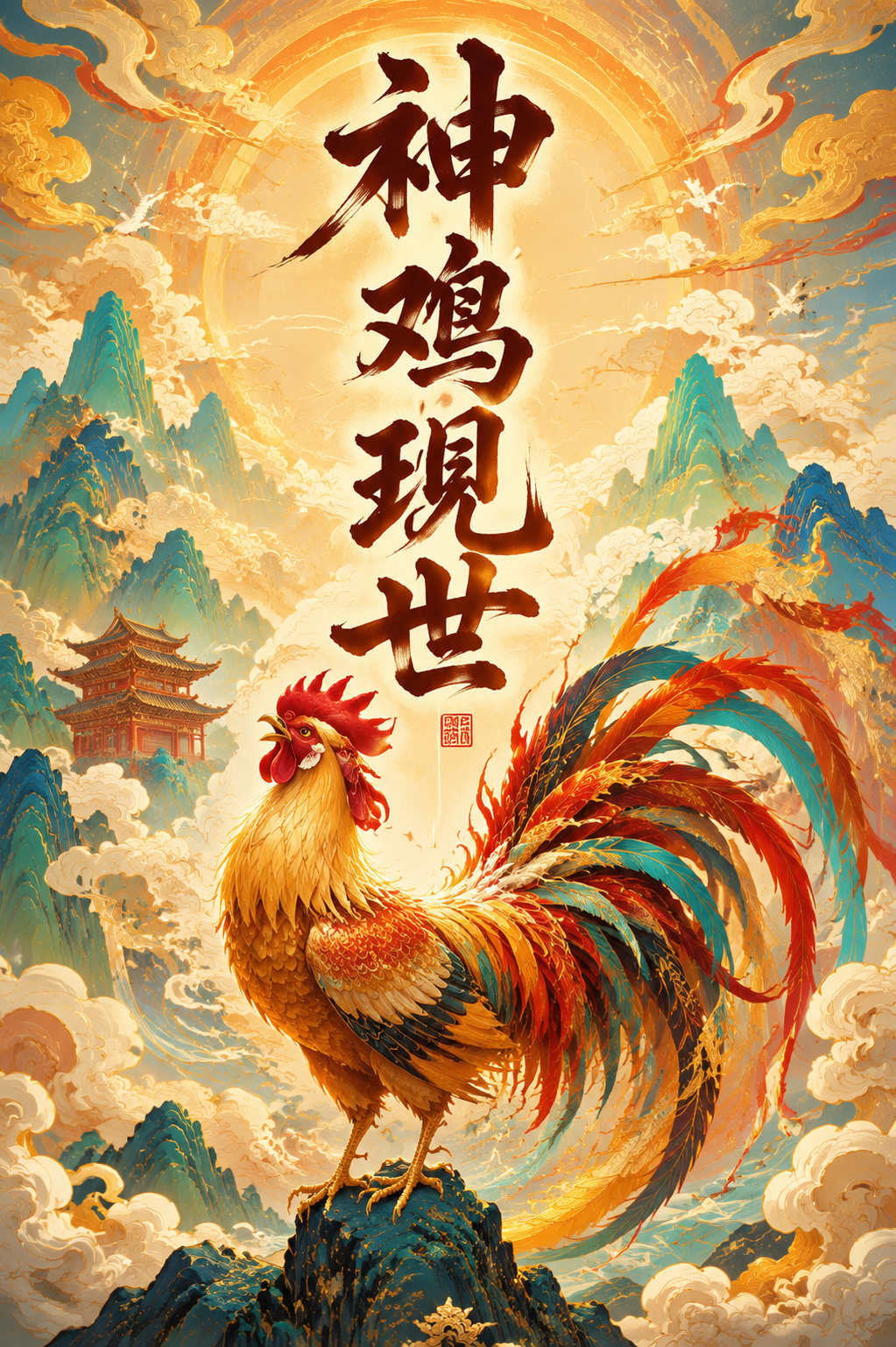 神鸡现世
