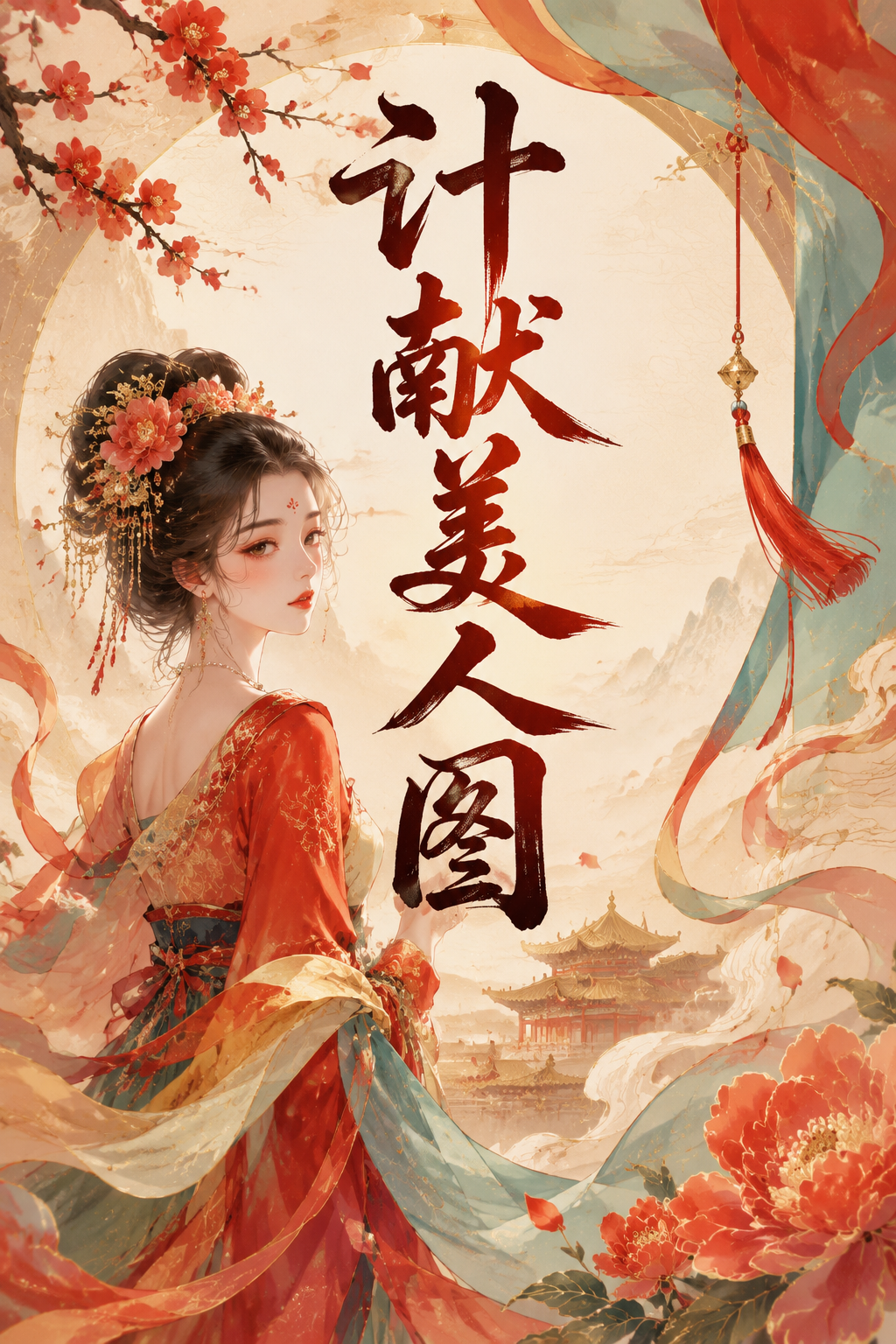 计献美人图