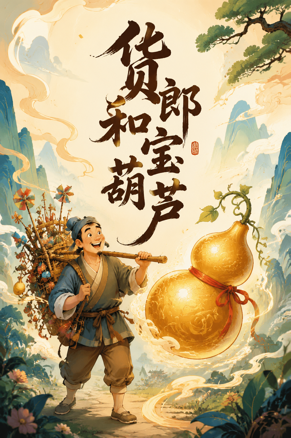 货郎和宝葫芦