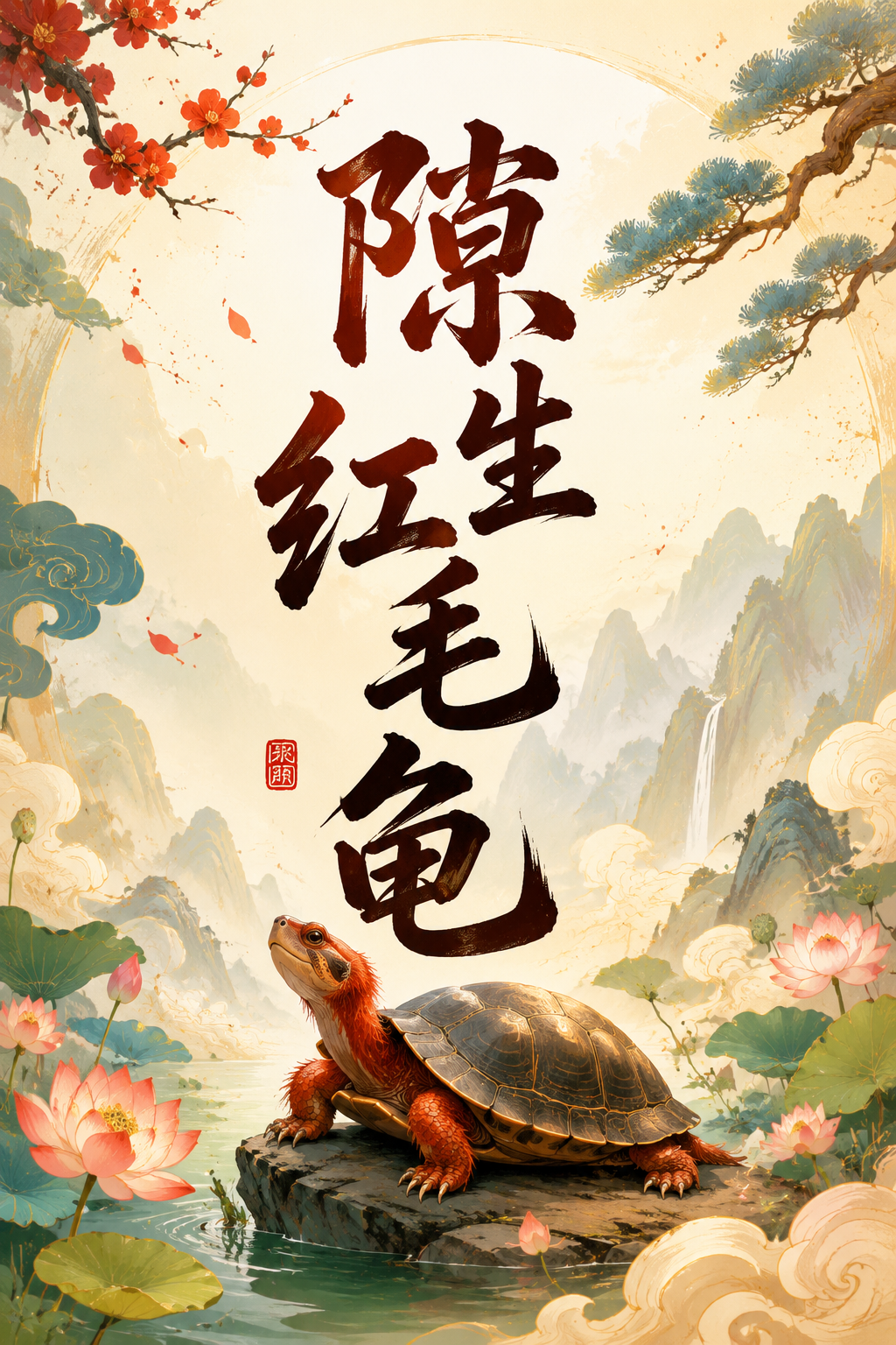 隙生红毛龟