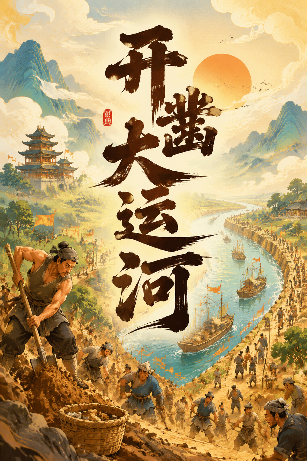 开凿大运河