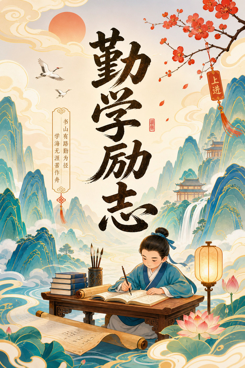 悬梁刺股
