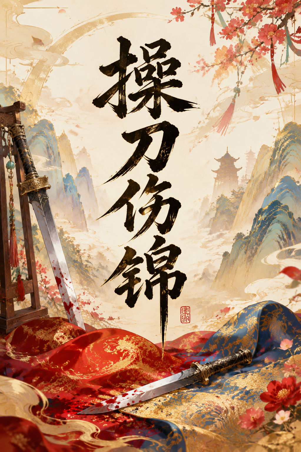 操刀伤锦