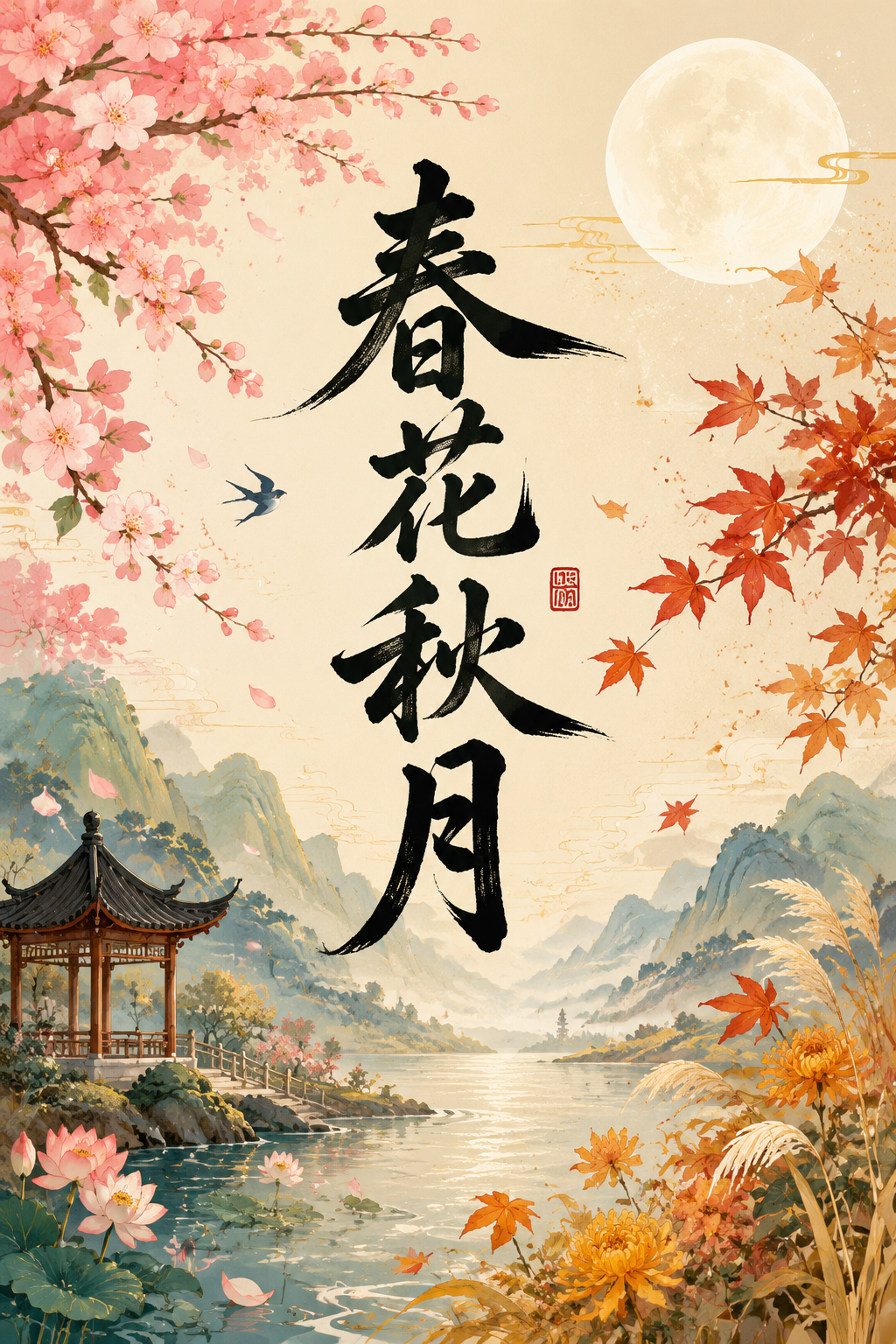 春花秋月