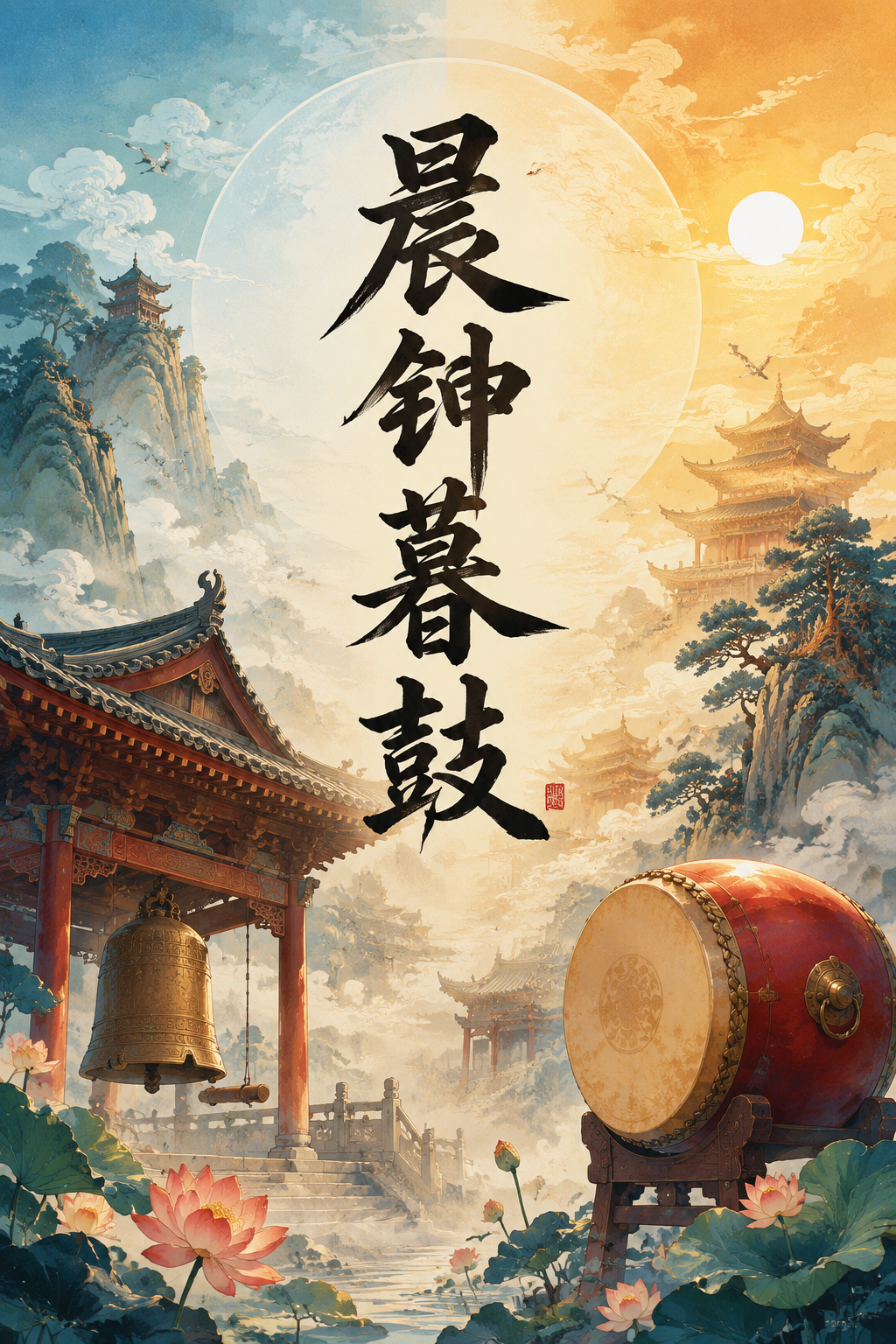 晨钟暮鼓