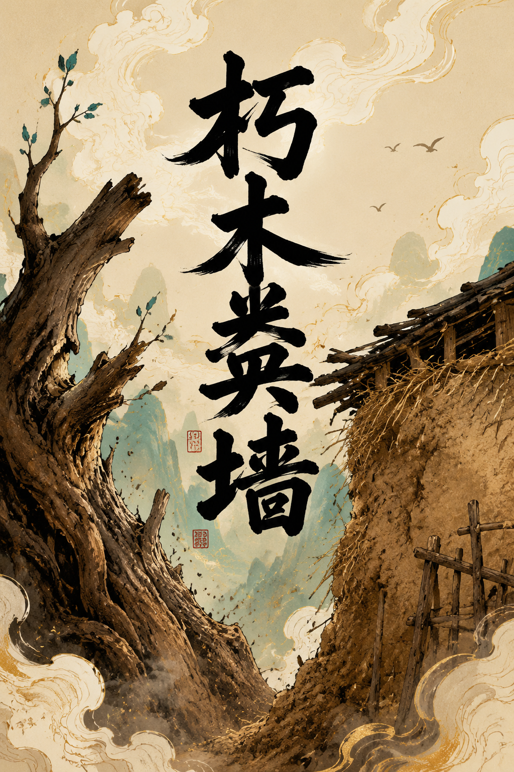 朽木粪墙