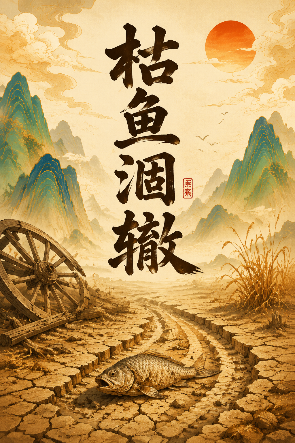 枯鱼涸辙