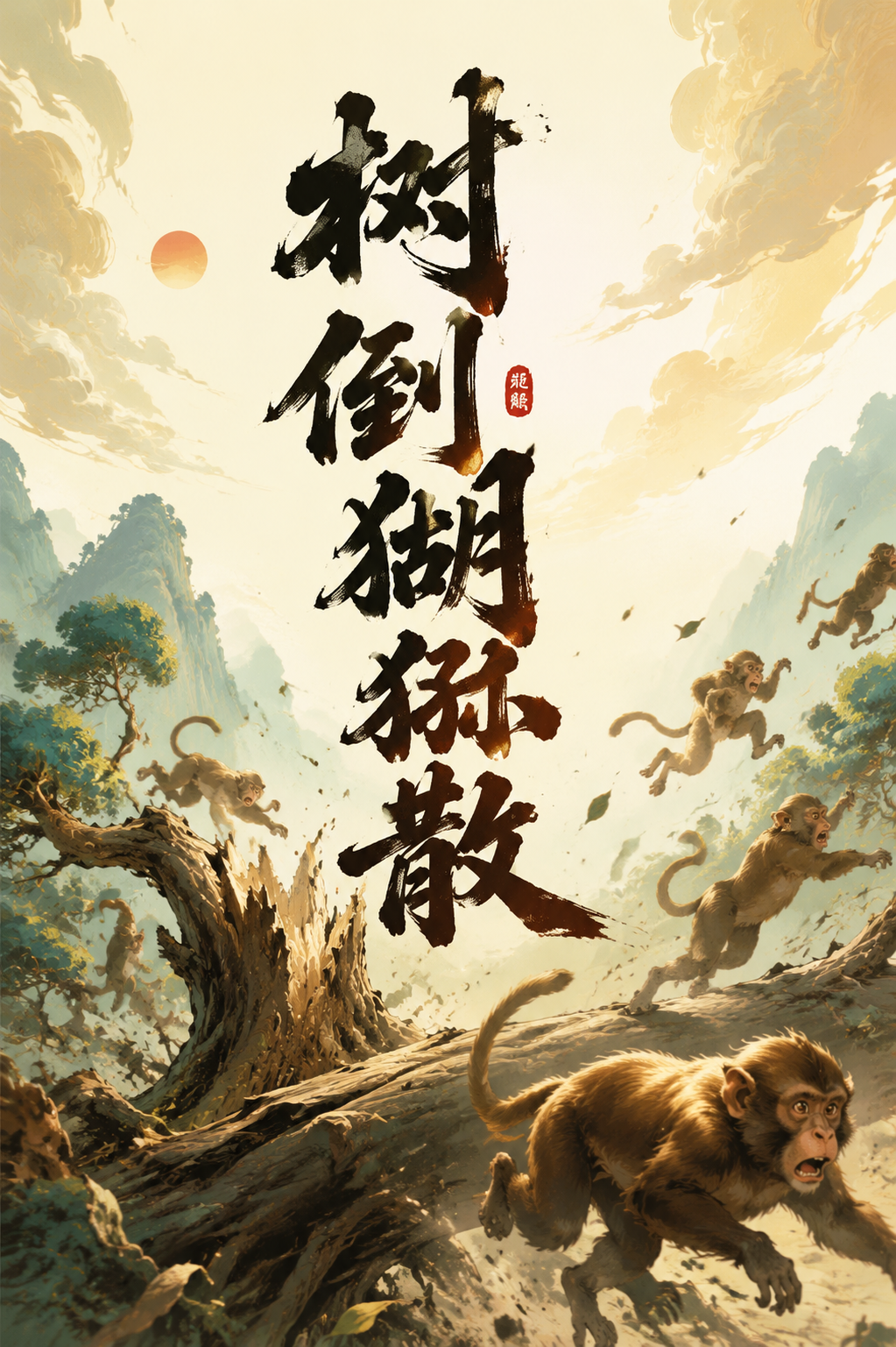 树倒猢狲散