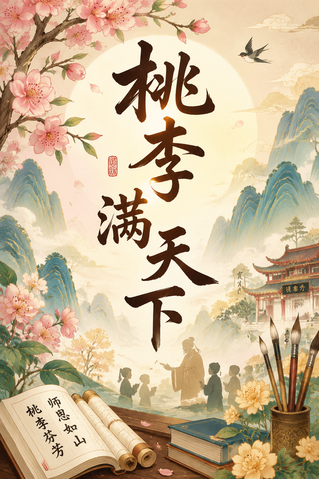 桃李满天下