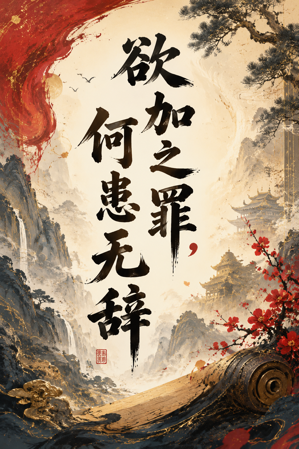 欲加之罪，何患无辞