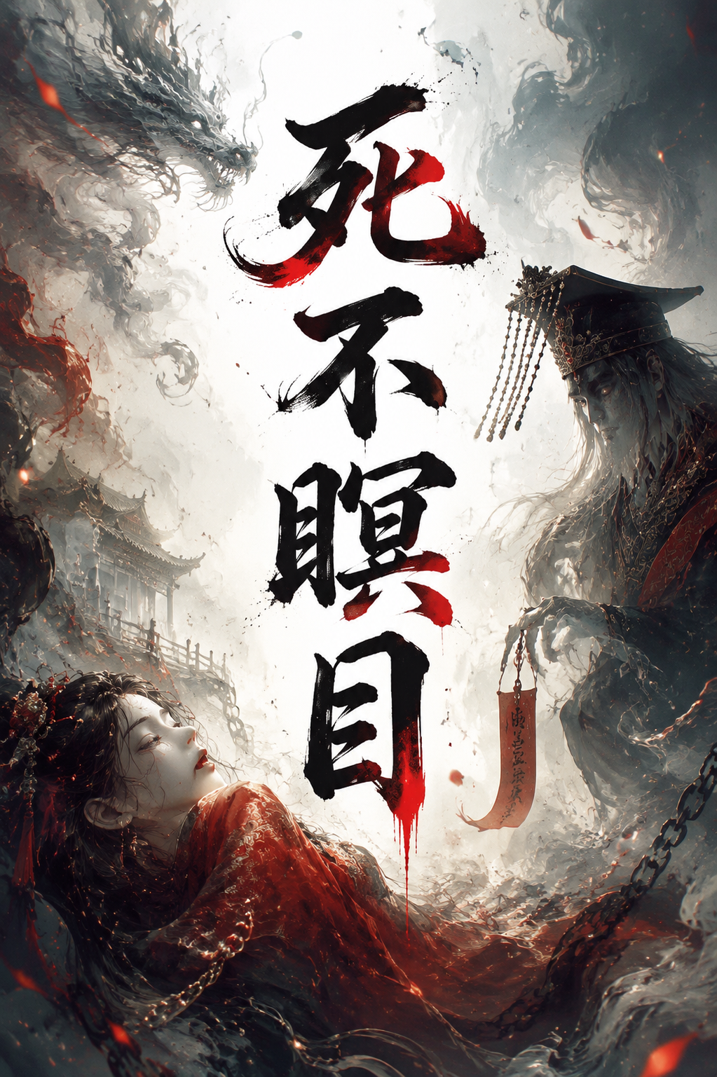 死不瞑目