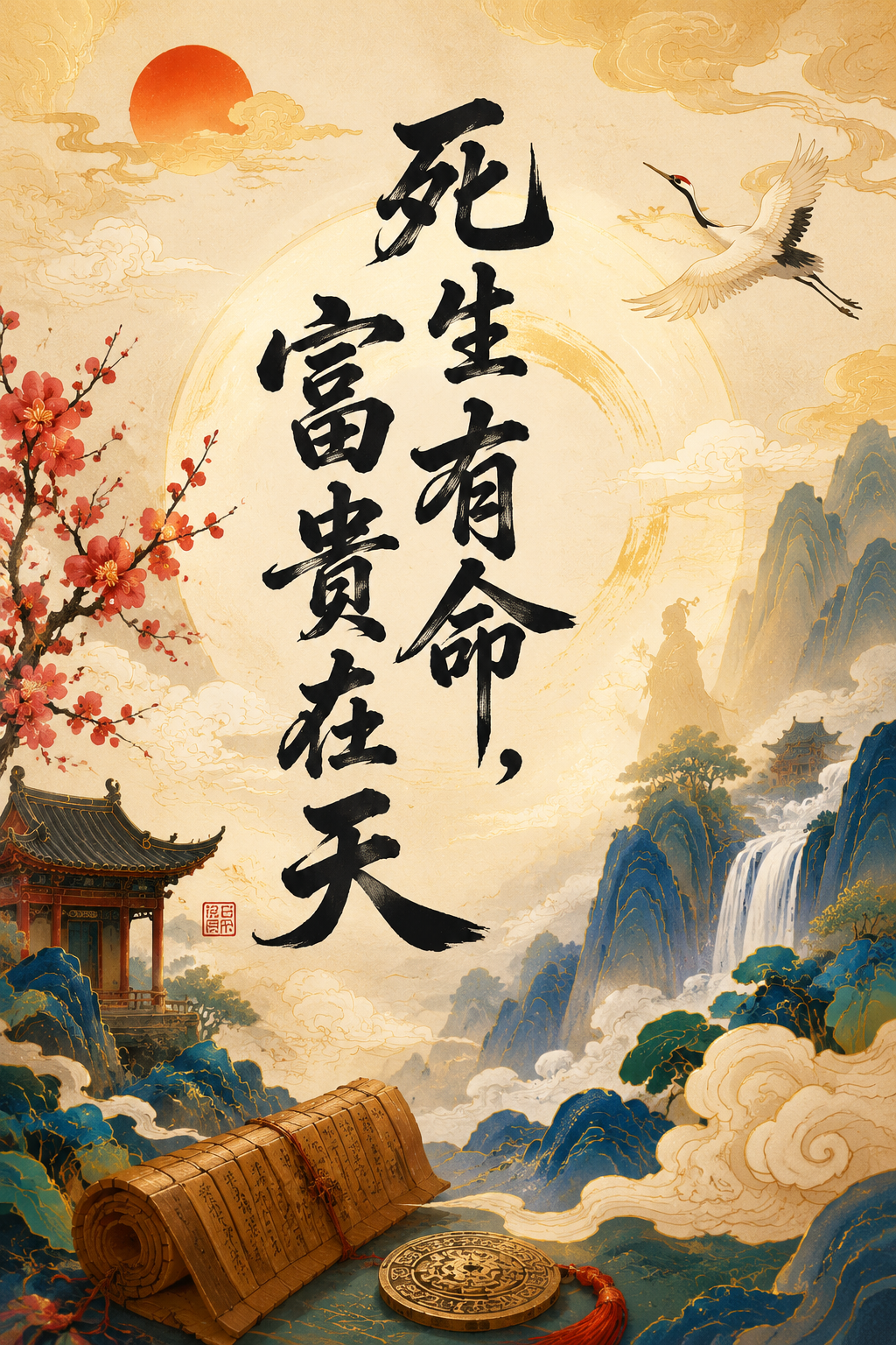 死生有命，富贵在天