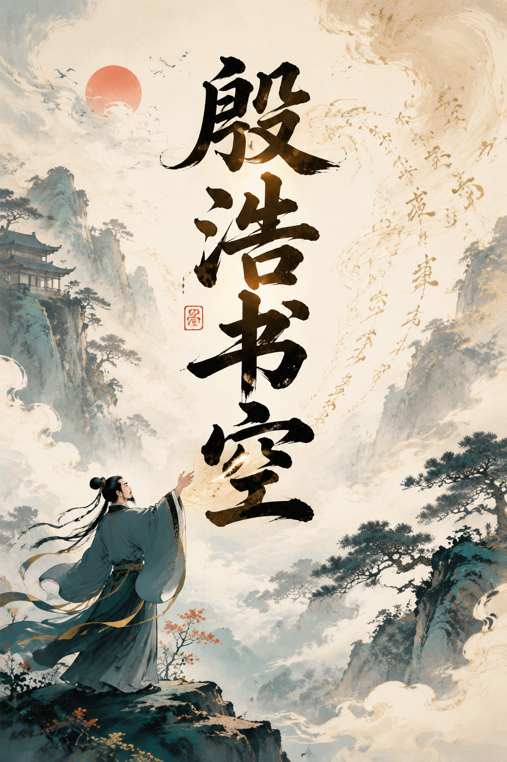 殷浩书空