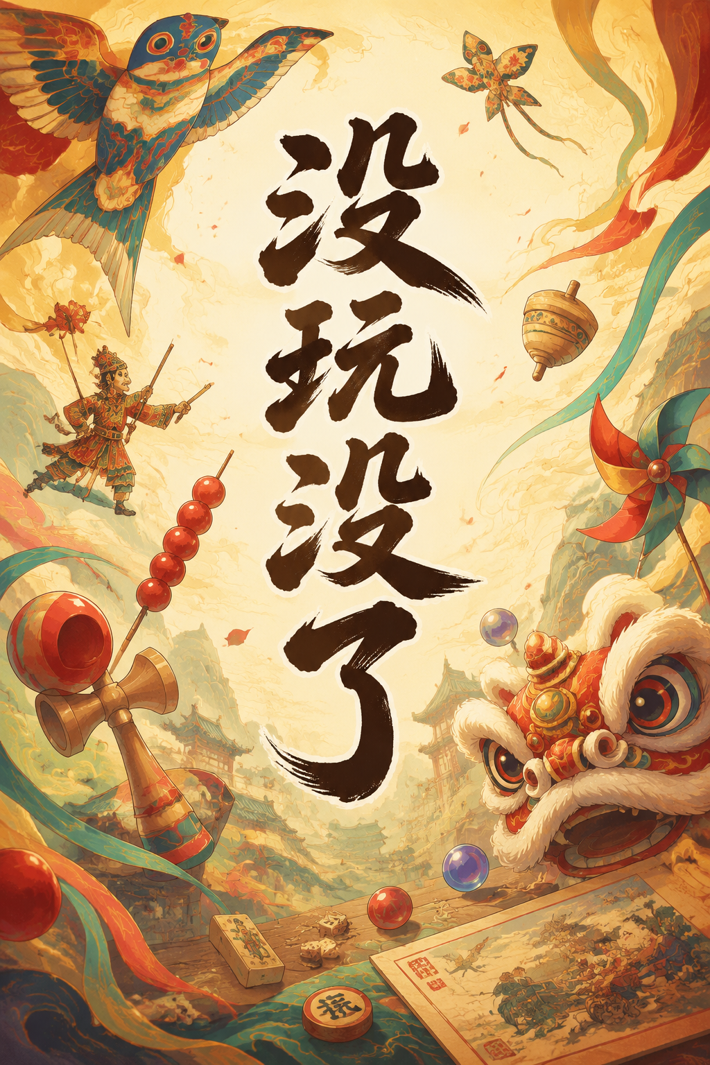 没玩没了