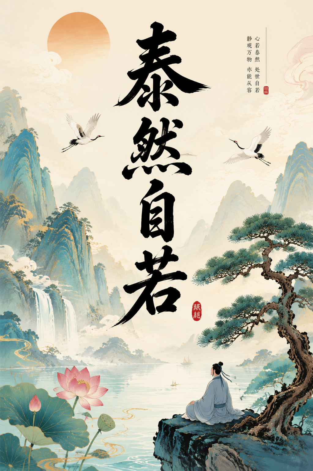 泰然自若