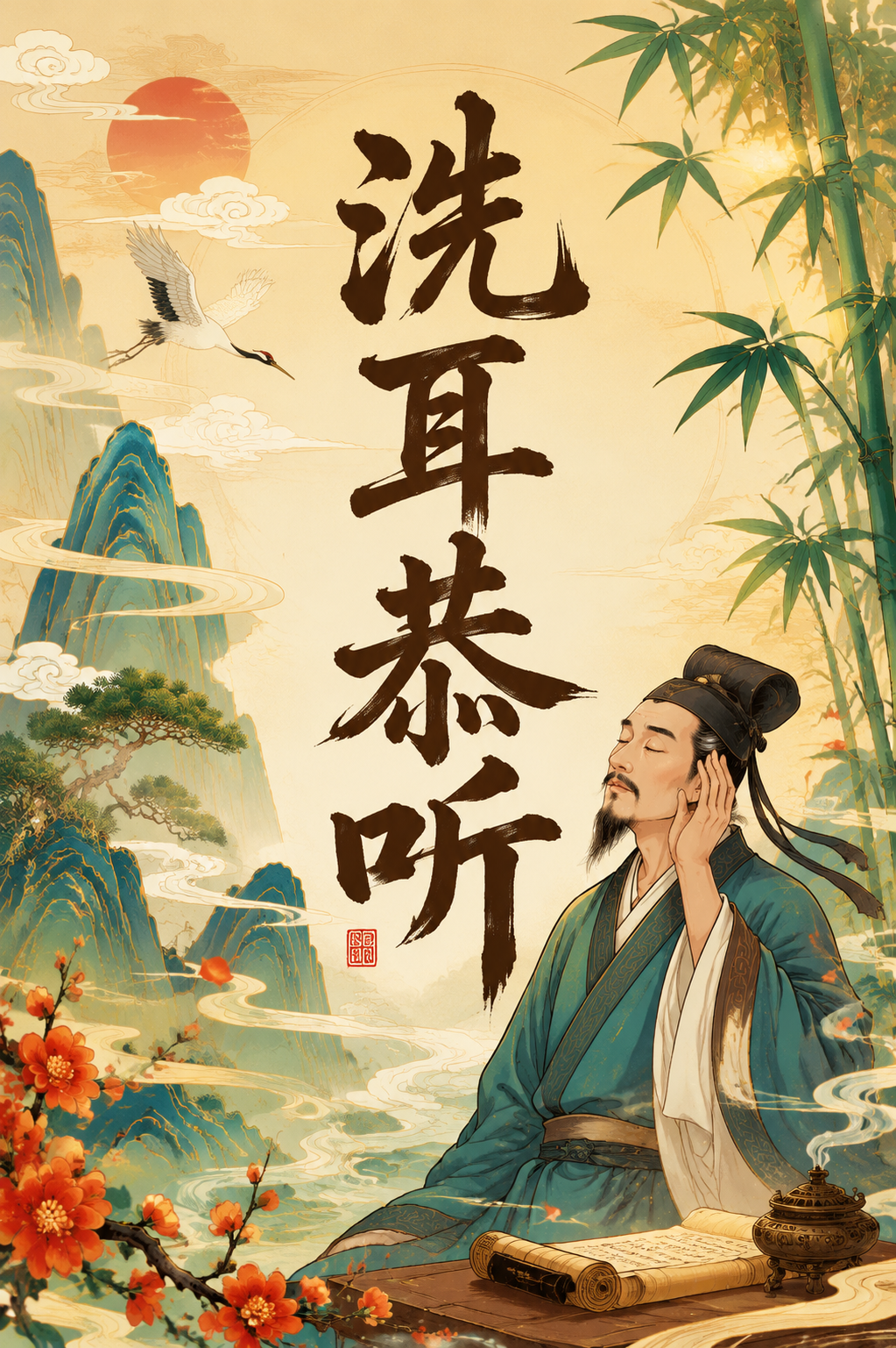 洗耳恭听