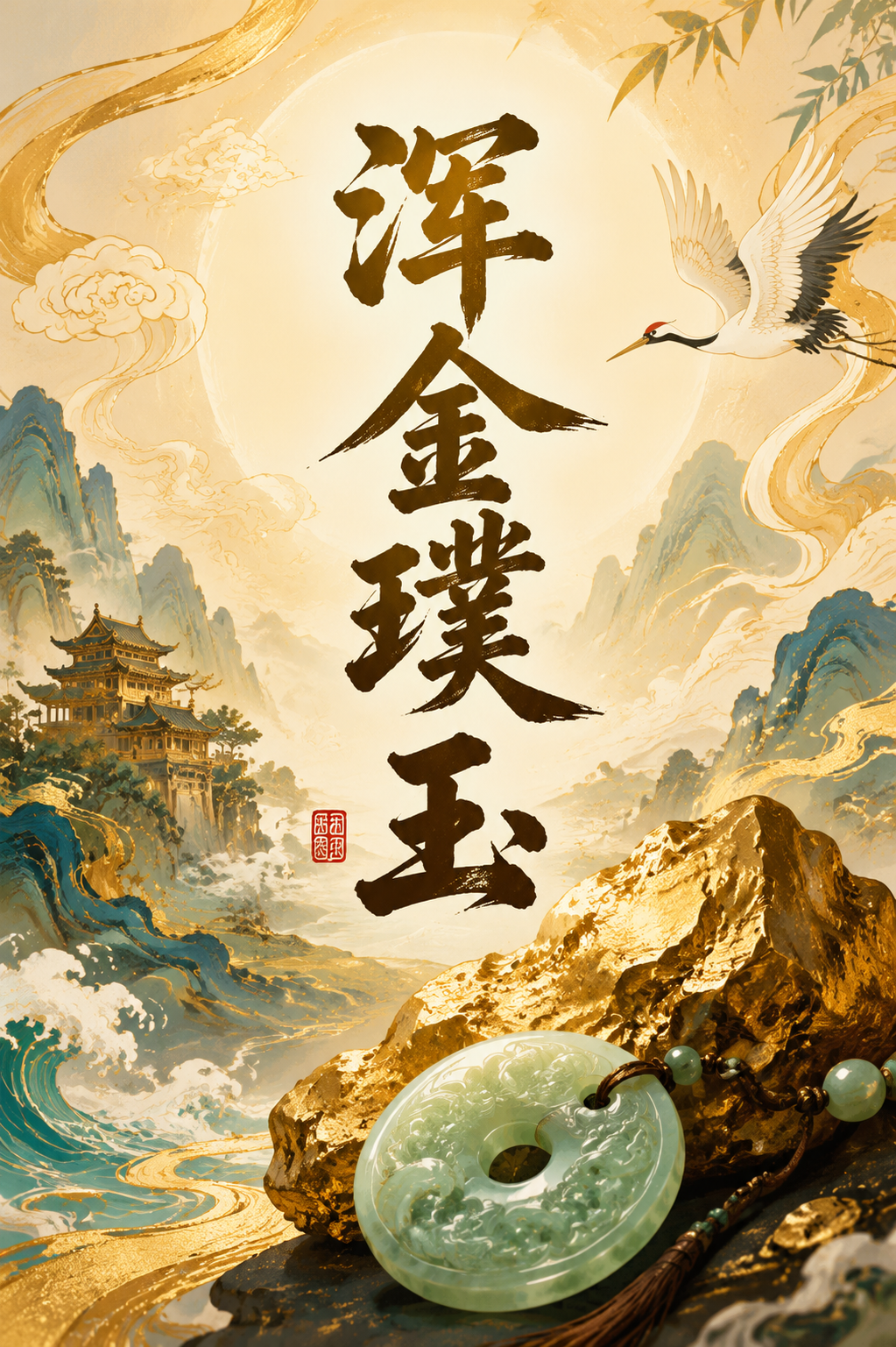 浑金璞玉