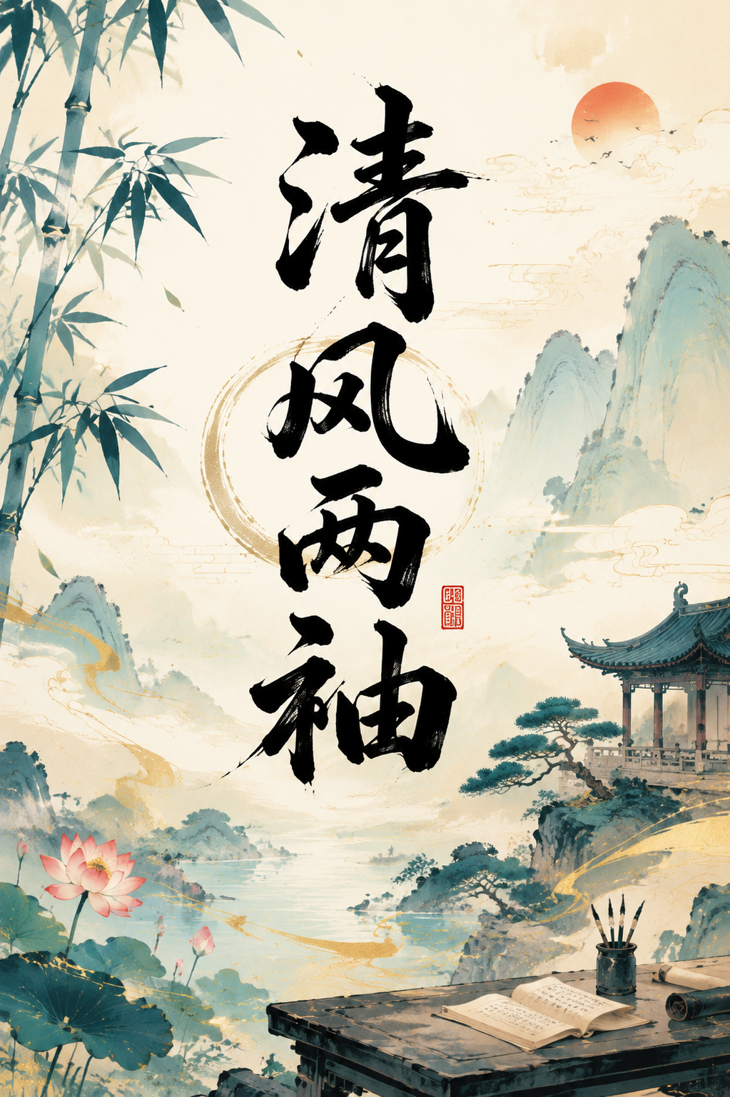 清风两袖
