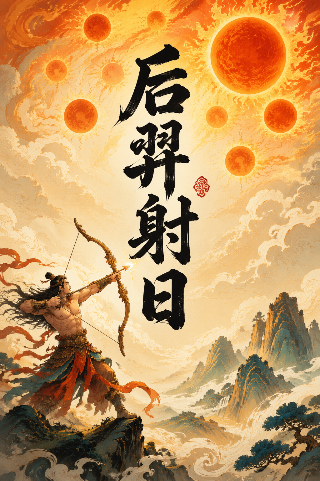 后羿射日