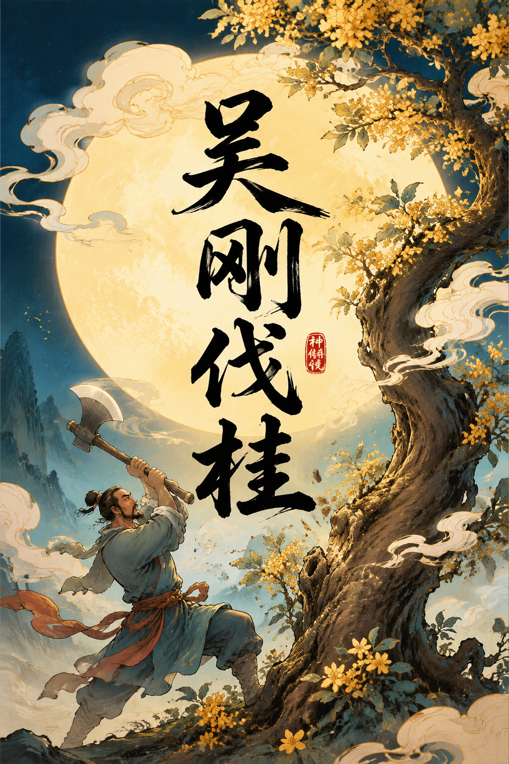 吴刚伐桂