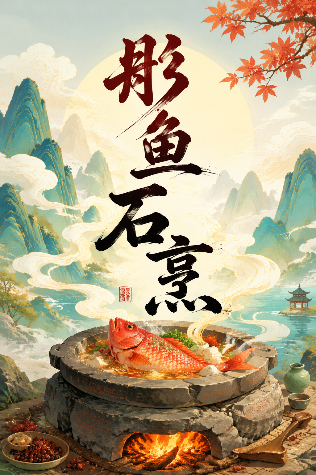彤鱼石烹