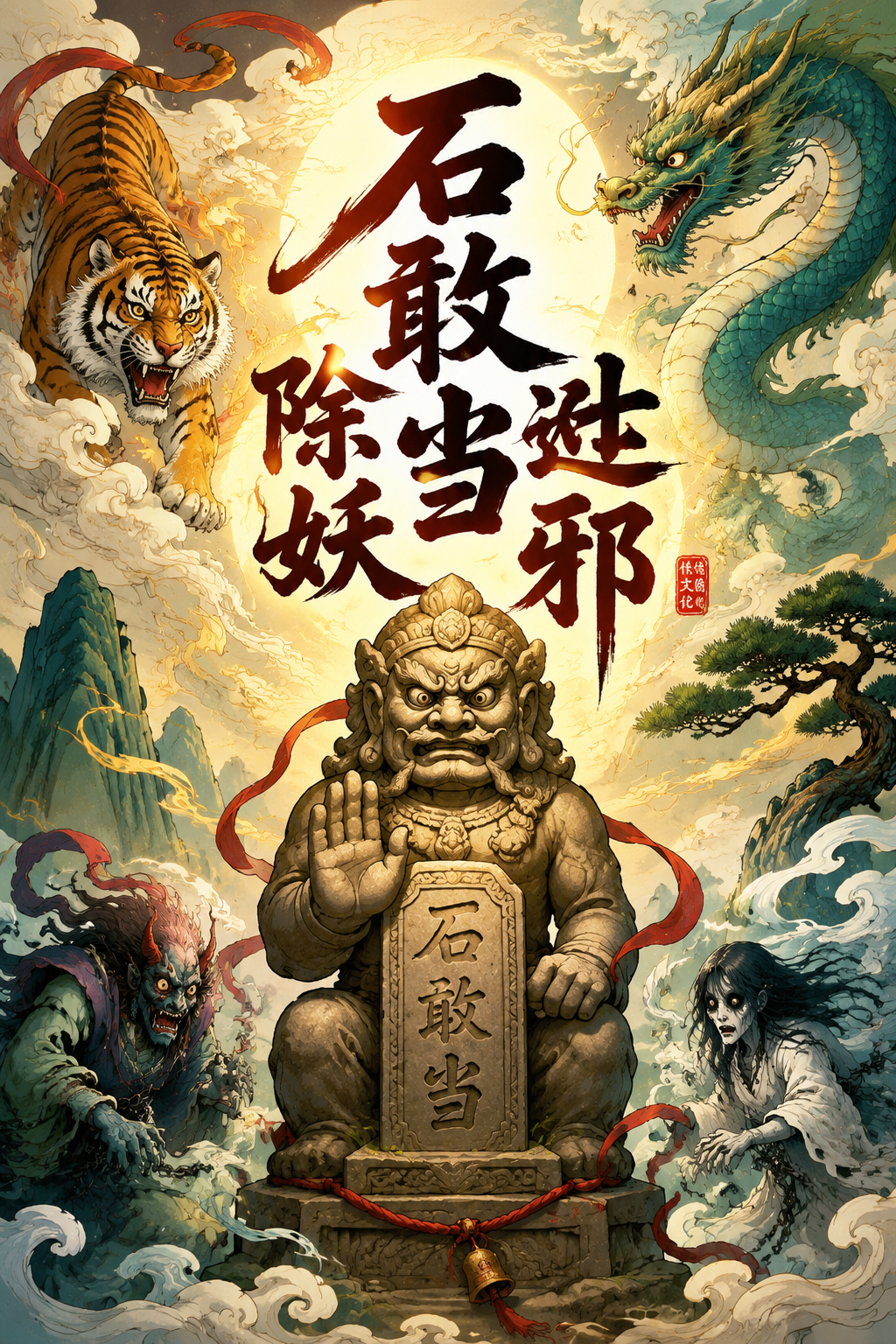石敢当除妖避邪