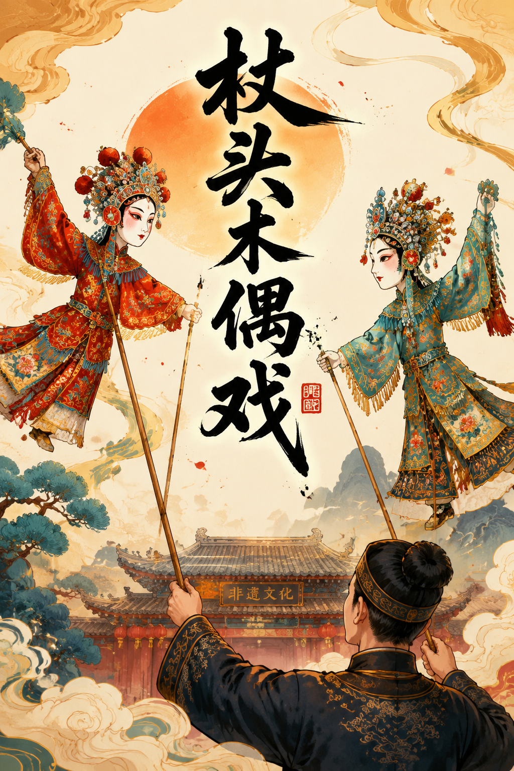 杖头木偶戏