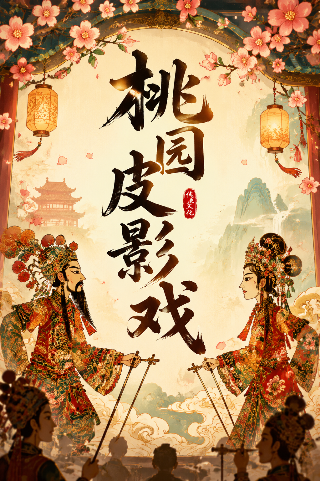 桃园皮影戏