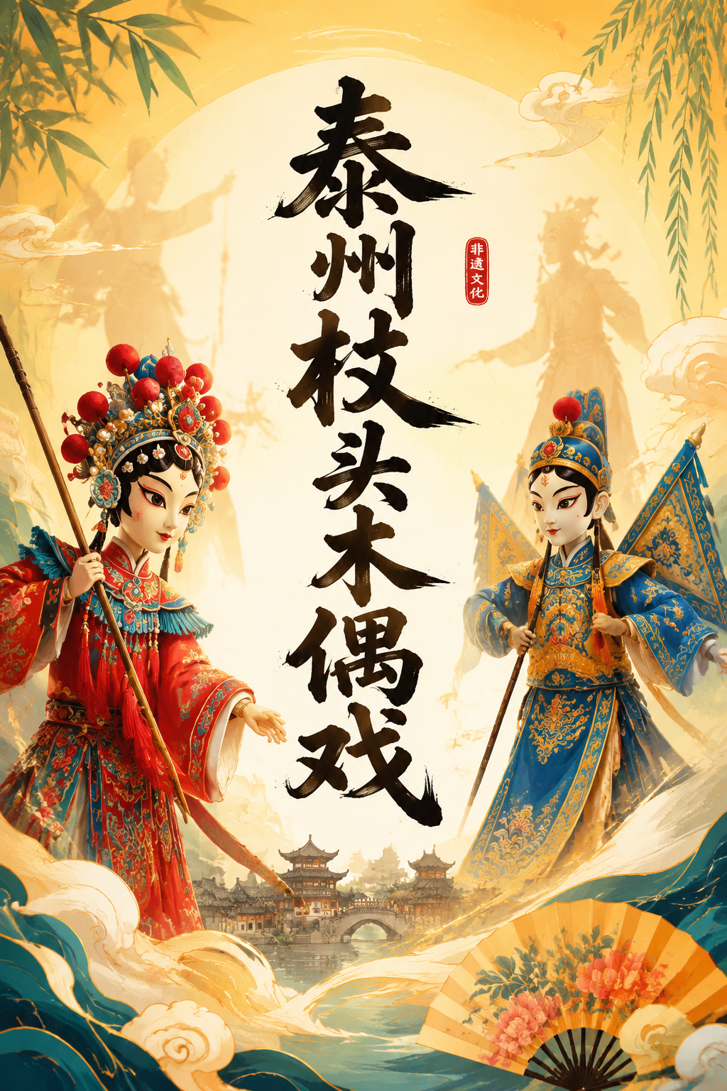 泰州杖头木偶戏