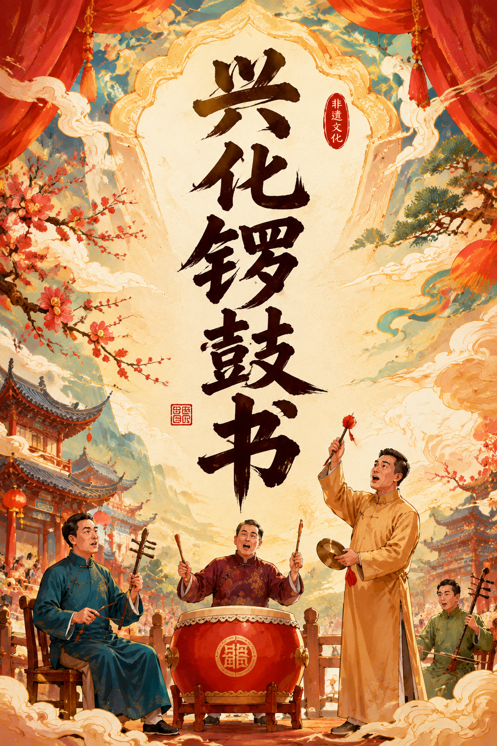 兴化锣鼓书