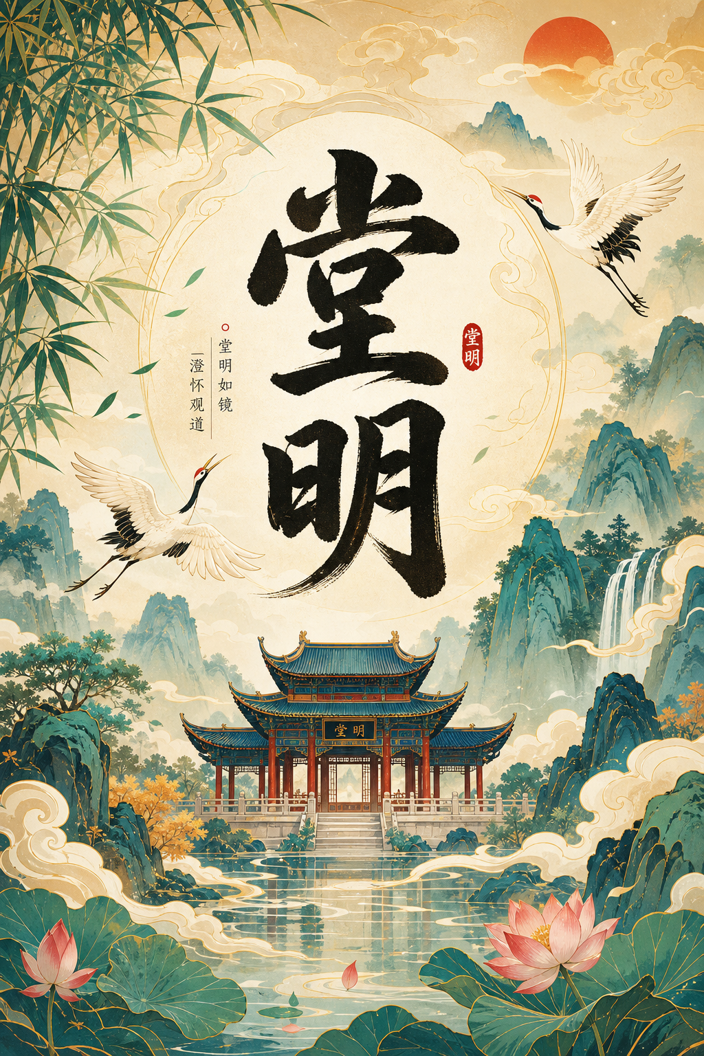 堂明