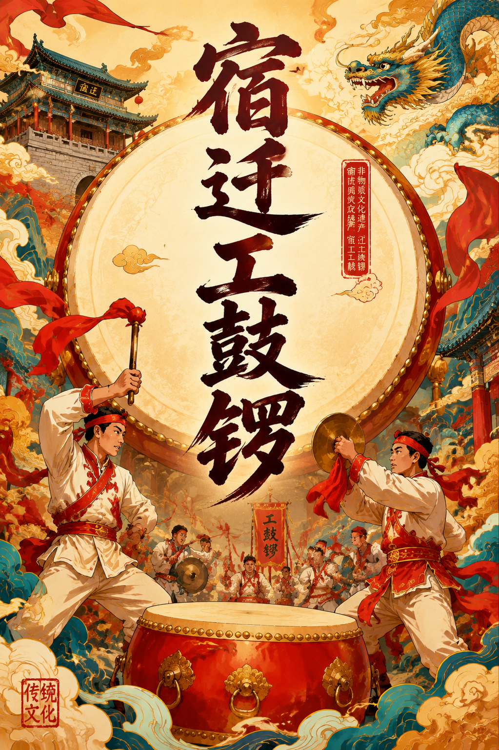 宿迁工鼓锣