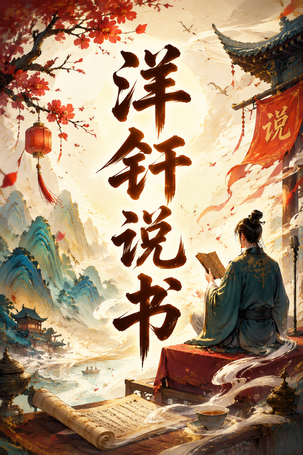 洋钎说书