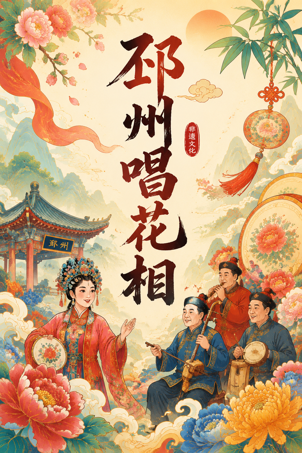 邳州唱花相