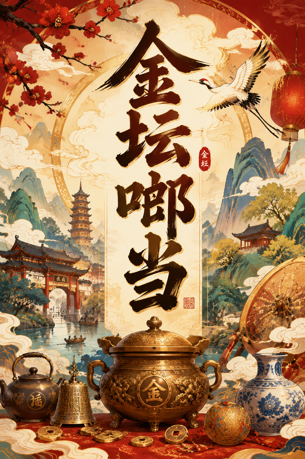 金坛啷当