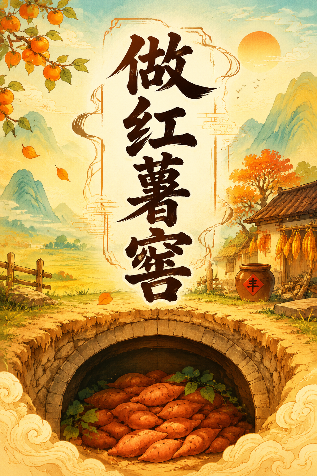 做红薯窖