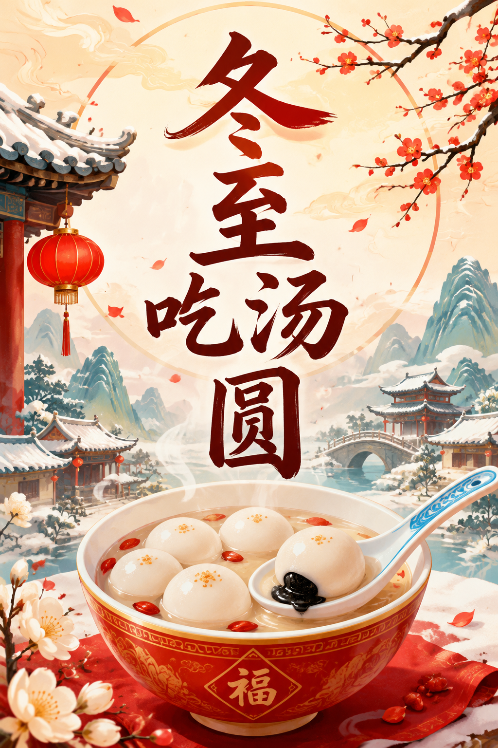 冬至吃汤圆